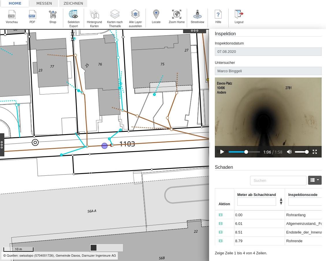 Darnuzer Ingenieure AG - WebGIS per i comuni